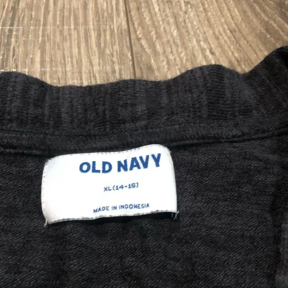 Girls Old Navy Cropped Cardigan Size 14-16